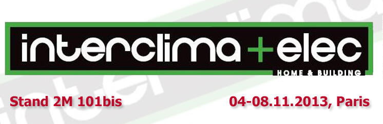 Meet us at  Interclima 2013