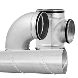 Ventilation Ducts and Round Ventilation Fittings