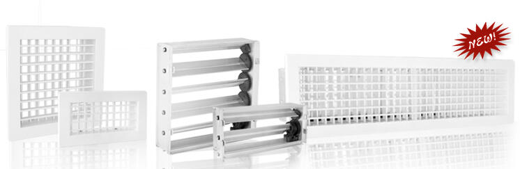 New selection of ventilation grilles by Alnor