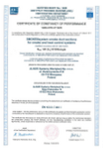 Certificate of Constancy of Performance - no. 1488-CPR-0716/W