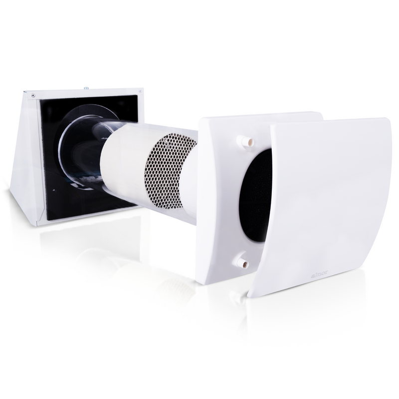 Single Room Heat Recovery Units for through-wall installation | Alnor