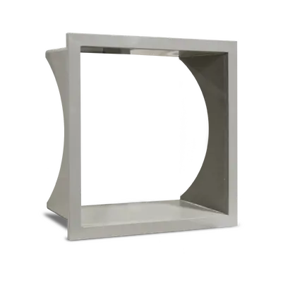 Photo of product
            Mounting frame for ventilation grilles made of plastics