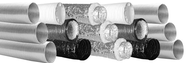 Ventilation flexible ducts