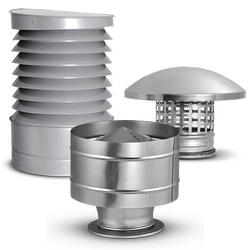 Photo of product family: Round roof intake and exhaust vents
