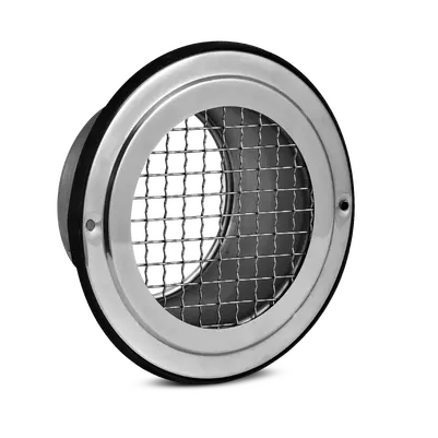 Photo of product
            Stainless steel air intake/exhaust port with wire mesh