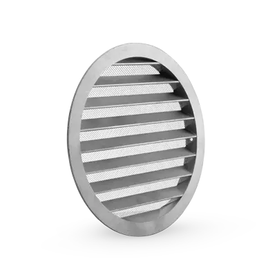 Photo of product
            Wall-mounted air intake/exhaust vent with wire mesh