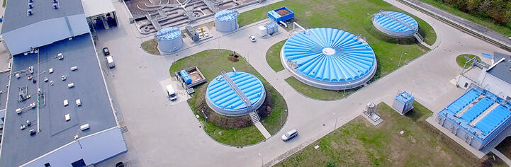 Water and Sewage Management Plant - ducts and fittings made of acid-resistant metal sheet
