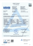 TÜV Rheinland certificate - STRUT mounting system